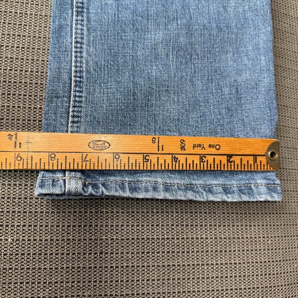 Ariat Mens 34X32 Blue Straight-Leg Denim Jeans Stretch Cotton Casual Wear (need - Picture 8 of 11